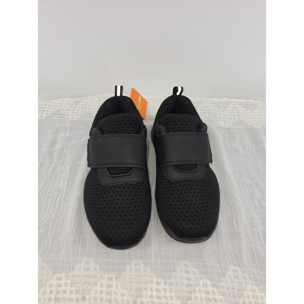 Ortho+rest Wyatt Diabetic Shoes Swollen Feet Edema Orthopedic Black Strap Size 7